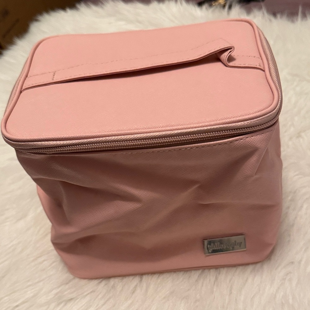Philosophy Pink Cosmetic Bag
